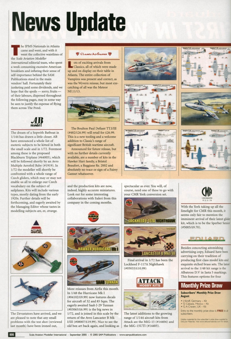 Scale Aviation Modeller International 2005-09